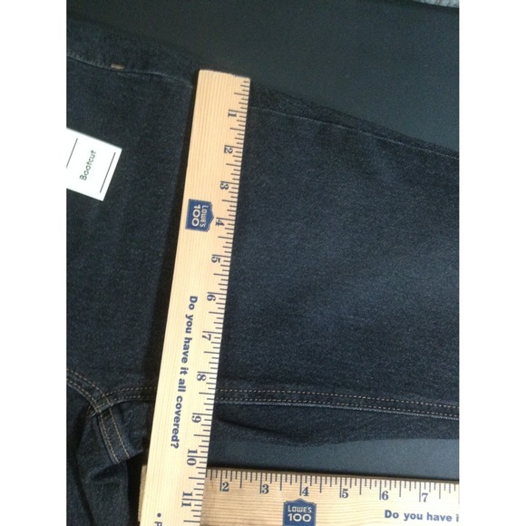 NWT No Boundaries Black Bootcut Mid-Rise Jeans Size 10 With Tags - Picture 8 of 15
